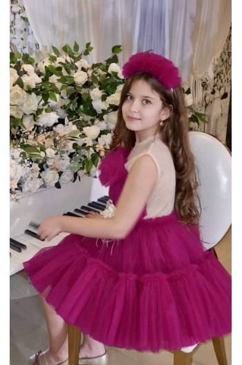 Rochita ocazie roz ciclam fetite Euphoria Rochita ocazie roz ciclam fetite Euphoria