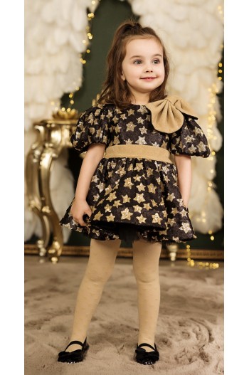 Rochita ocazie peaiete cu stelute pentru fetite Little Star Rochita ocazie peaiete cu stelute pentru fetite Little Star
