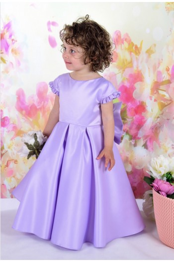 Rochita lila lunga de ocazie pentru fetite Heart Rochita lila lunga de ocazie pentru fetite Heart